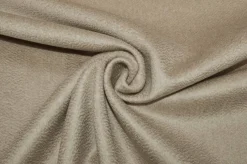 SCAMPOLO CAPPOTTO DOUBLE PURO CASHMERE ZIBELLINATO SABBIA