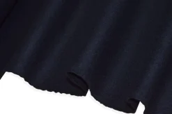 SCAMPOLO CAPPOTTO MISTO LANA BLU