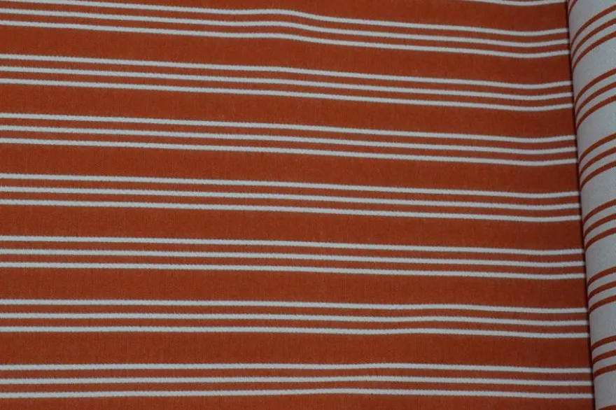 SCAMPOLO CREPE ACETATO/VISCOSA RIGA ARANCIO