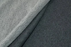 SCAMPOLO FELPA PURO COTONE GRIGIO SCURO