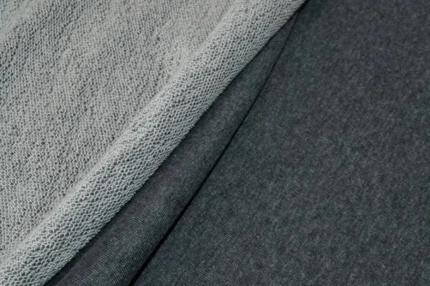 SCAMPOLO FELPA PURO COTONE GRIGIO SCURO