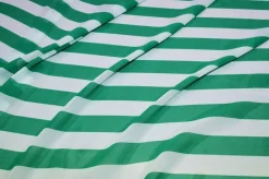 SCAMPOLO GEORGETTE RIGONE BIANCO VERDE