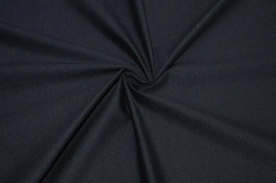SCAMPOLO MAGLINA IN COTONE BIELASTICO NERO