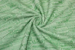 SCAMPOLO PURO COTONE EFFETTO CHANEL VERDE
