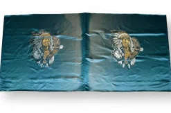 SCAMPOLO RASONE CON RICAMO JACQUARD INDIANO