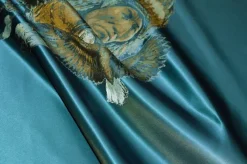 SCAMPOLO RASONE CON RICAMO JACQUARD INDIANO