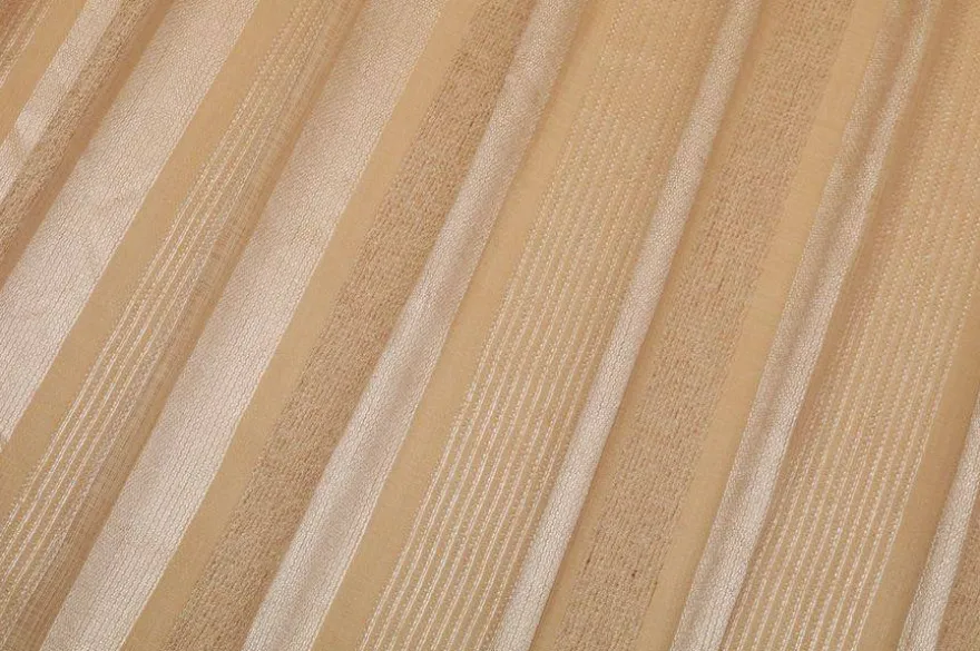 SCAMPOLO TENDA BEIGE RIGHE ORO