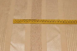 SCAMPOLO TENDA BEIGE RIGHE ORO