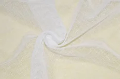 SCAMPOLO TENDA EFFETTO LINO LUREX BIANCA