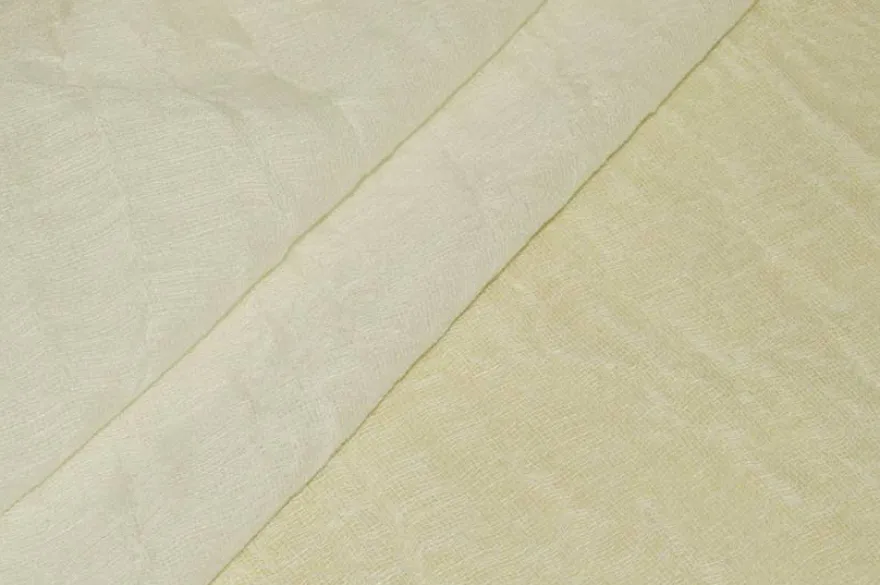 SCAMPOLO TENDA EFFETTO LINO STROPICCIATO PANNA