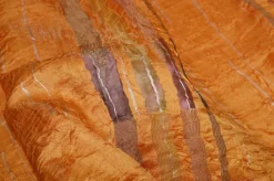 SCAMPOLO TENDA EFFETTO STROPICCIATO ARANCIO