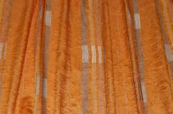 SCAMPOLO TENDA EFFETTO STROPICCIATO ARANCIO