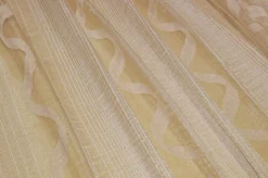 SCAMPOLO TENDA ORGANZA BEIGE CON INSERTO IN CINIGLIA