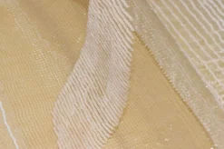 SCAMPOLO TENDA ORGANZA BEIGE CON INSERTO IN CINIGLIA