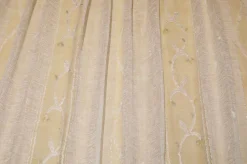 SCAMPOLO TENDA ORGANZA CON INSERTO FILL COUPE DISEGNO FOGLIA
