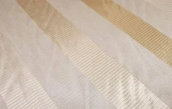 SCAMPOLO TENDA ORGANZA FANTASIA FASCE BEIGE