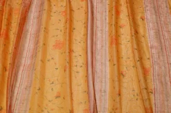 SCAMPOLO TENDA ORGANZA FIORE ARANCIO