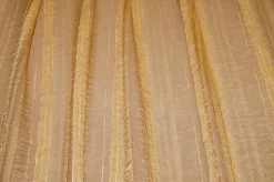 SCAMPOLO TENDA ORGANZA RIGATA ORO