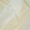 SCAMPOLO TENDINO ORGANZA QUADRETTO TONO SU TONO PANNA