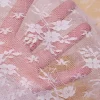 SCAMPOLO TULLE RICAMATO ROSA PASTELLO CHIARO