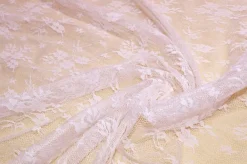 SCAMPOLO TULLE RICAMATO ROSA PASTELLO CHIARO