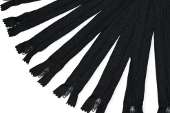 SET 5 CERNIERE AUTOBLOCCANTI 60 CM COLORE NERO
