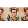 SET 3 PANNELLI DISEGNO FRIDA 3 CM 47x47