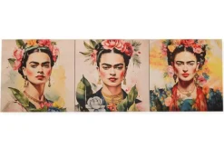 SET 3 PANNELLI DISEGNO FRIDA 3 CM 47x47