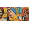 SET 3 PANNELLI DISEGNO STREET ART 1 CM 47x47