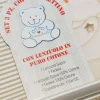 SET 3 PEZZI COPERTA LETTINO DISEGNO CAGNOLINO BEIGE