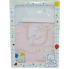 SET 3 PEZZI LETTINO DISEGNO CONIGLIETTO AMACA ROSA