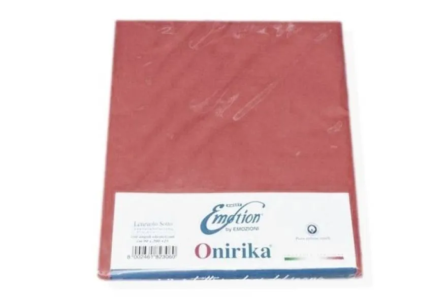 SOTTOLENZUOLO ONIRIKA PURO COTONE CON ANGOLI ELASTICIZZATI MATRIMONIALE