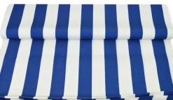 TENDA SOLE TAORMINA RIGA BLU/BIANCO ALTEZZA 200 CM