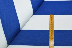TENDA SOLE TAORMINA RIGA BLU/BIANCO ALTEZZA 200 CM