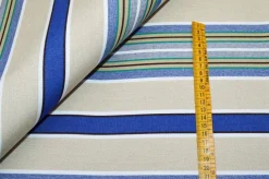 TENDA SOLE TAORMINA RIGA MULTICOLOR BLU ALTEZZA 200 CM