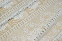 TENDINO CON RICAMO BIANCO FLOREALE