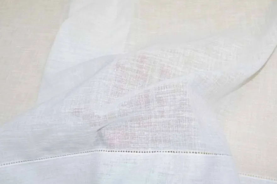 TENDINO EFFETTO LINO BIANCO