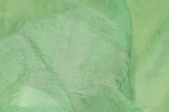 TENDINO IN ORGANZA EFFETTO STROPICCIATO VERDE
