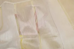 TENDINO IN ORGANZA MISTO LINO RIGONE BEIGE