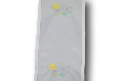 TENDINO MISTO LINO RICAMATO GATTINI LARGHEZZA CM 40