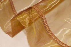 TENDINO ORGANZA ORO CANGIANTE OCRA