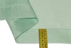 TENDINO ORGANZA QUADRETTO VERDE