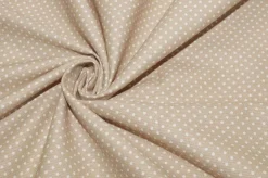 TESSUTI COORDINATI PIQUET MILLE RIGHE BEIGE