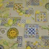 TESSUTO ANTIMACCHIA COTONE FANTASIA LIMONI