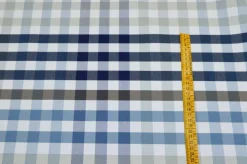 TESSUTO ANTIMACCHIA MULTICOLOR AZZURRO