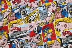 TESSUTO ARREDO FANTASIA COMICS