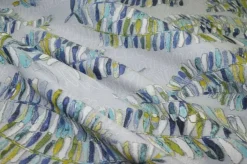 TESSUTO ARREDO FANTASIA FELCE AZZURRA