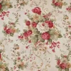 TESSUTO ARREDO FANTASIA FLOREALE BEIGE