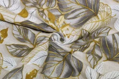 TESSUTO ARREDO FANTASIA FOLIAGE GRIGIO