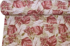 TESSUTO ARREDO FANTASIA FOLIAGE ROSA